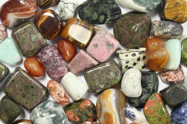 Mixed Tumbled Stones - 1 Pound For Sale - FossilEra.com